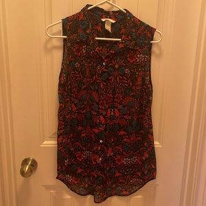 Floral H&M blouse